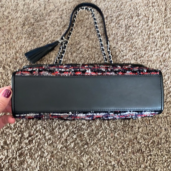 Tory Burch Bags Tory Burch Fleming Tweed Convertible Shoulder Bag